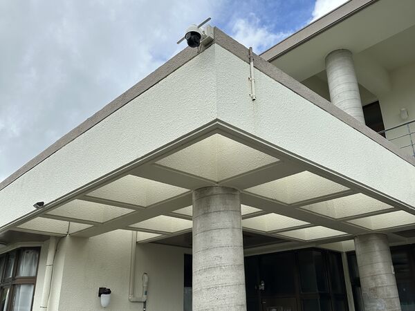 戸建て車庫への防犯カメラ