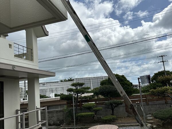 戸建てへのポール建柱